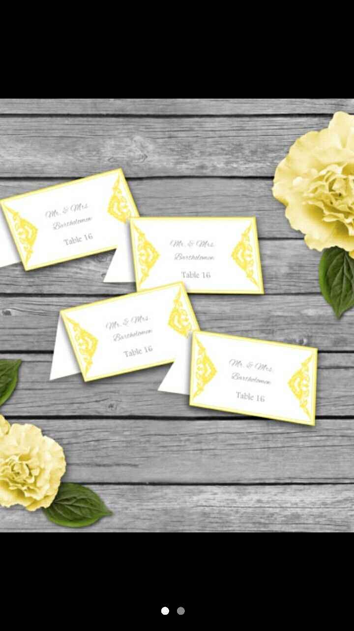 Let's see your..name cards!