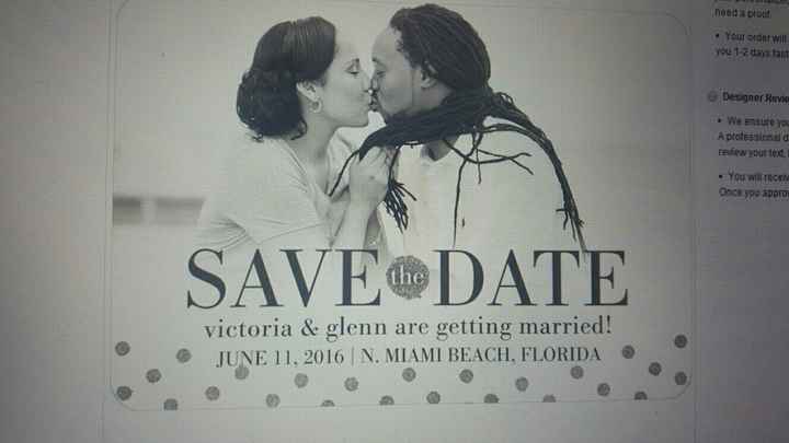 Choosing Save the Dates