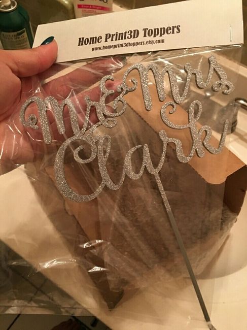 Cake topper is here!