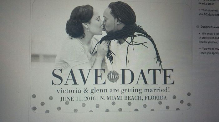 Choosing Save the Dates