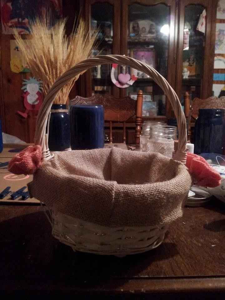 DIY flower girl basket...need a second set of eyes please