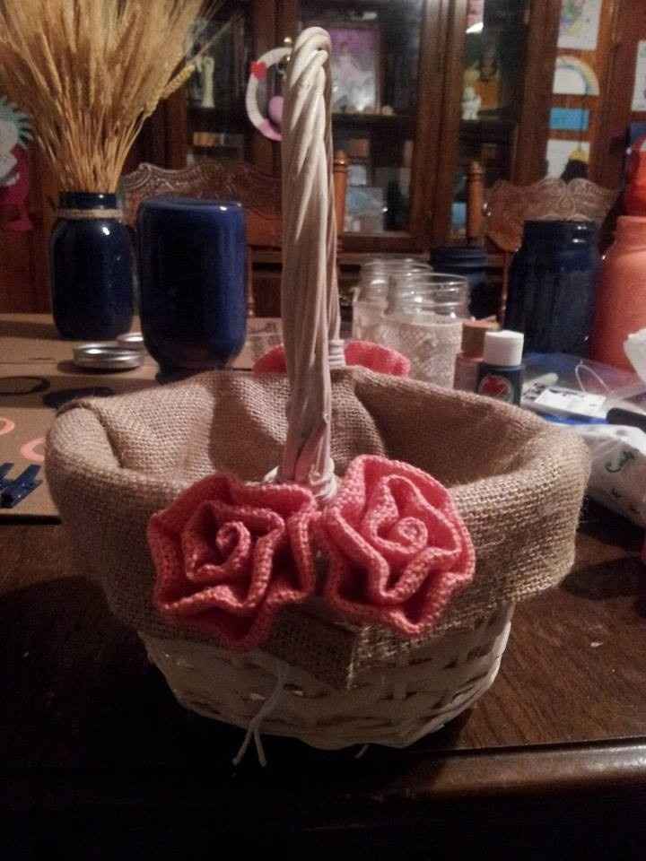DIY flower girl basket...need a second set of eyes please