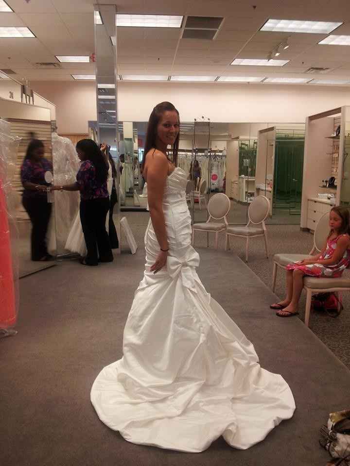 Show me your wedding dresses, and tell me where they are from,and the cost? :)