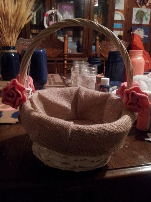 DIY flower girl basket...need a second set of eyes please