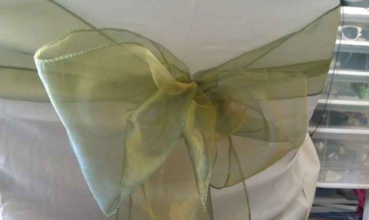 light olive green table cloth.....what color flowers?