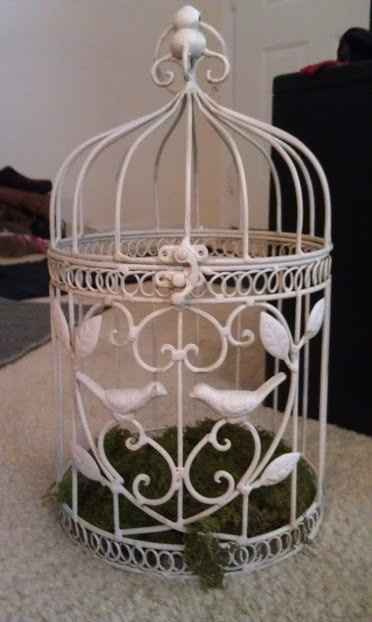 Made some more DIY's! Birdcage for Cards (PICS) :-)