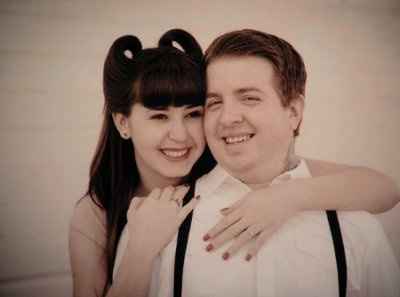 Engagement photos in