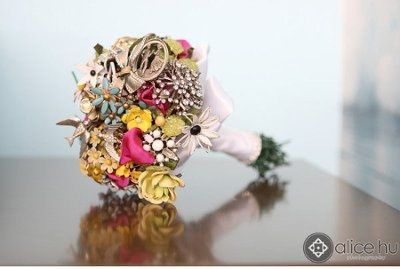 Are any brides out there making their own brooch bouquet?