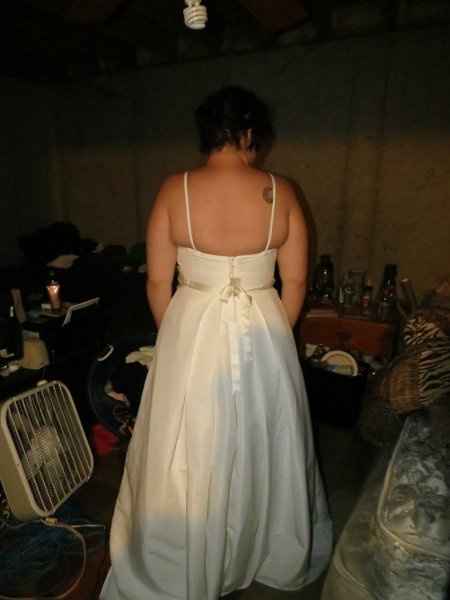 Finally! Pictures of me in my wedding dress!