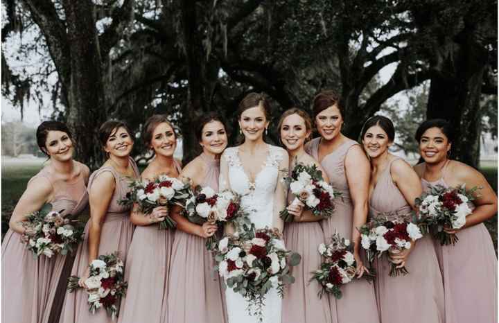 Vintage rose bridesmaid on sale dresses