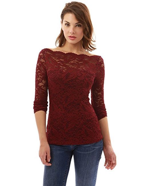 PattyBoutik Lace Top