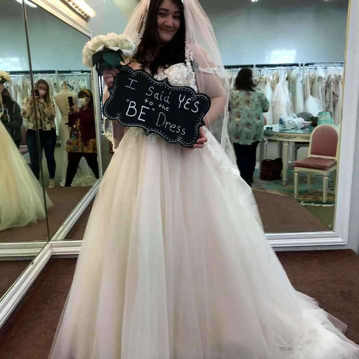 i said yes to my beautiful Dress!!😍 - 2