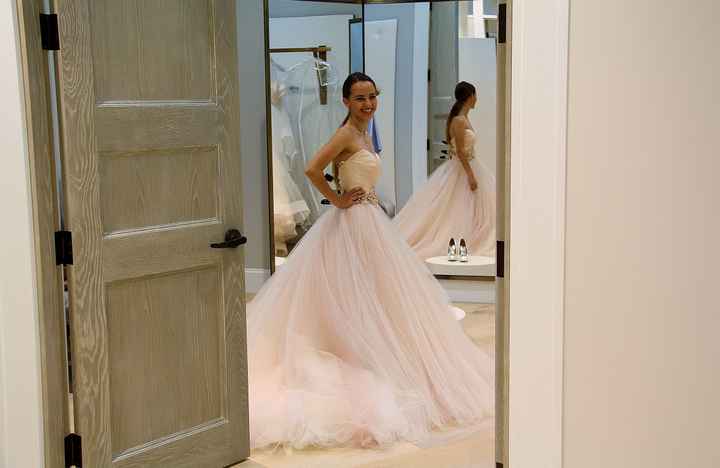 Sherbet Lazaro Dress - Wedding and Bouquet Colours? (Pictures Included)