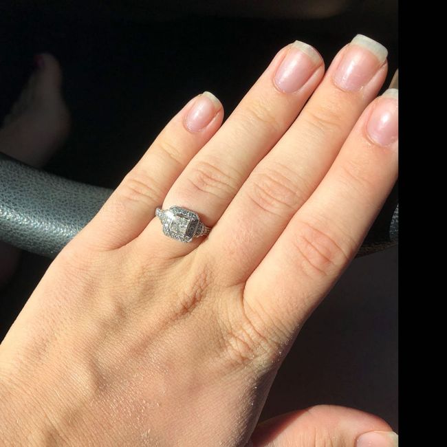 Am i the only one obsessed over my ring ? - 1
