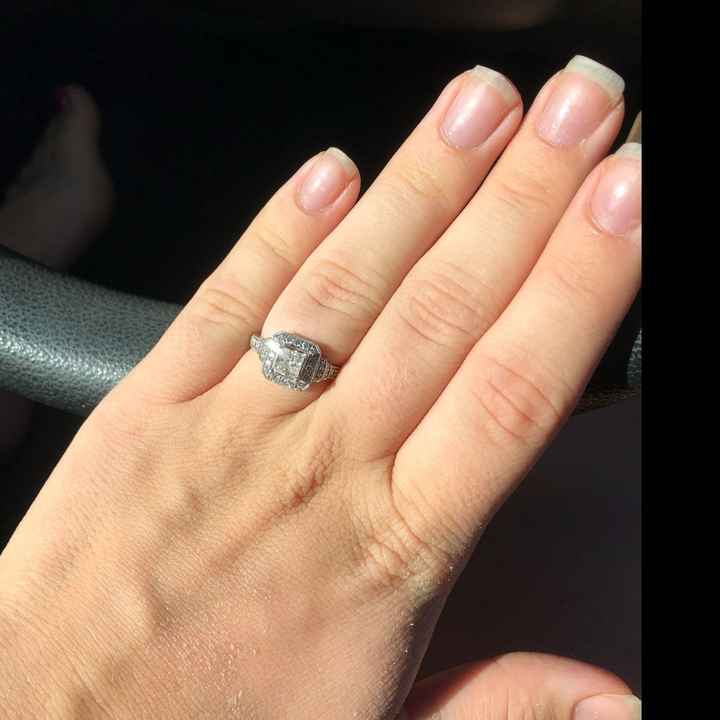 Am i the only one obsessed over my ring ? - 1