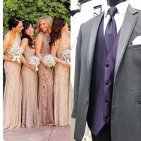 Purple and Rose gold?