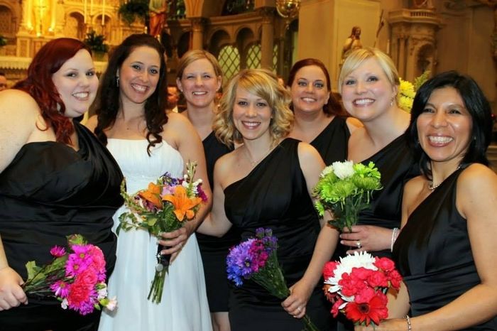 Florist or DIY wedding bouquets for bride and BMs??