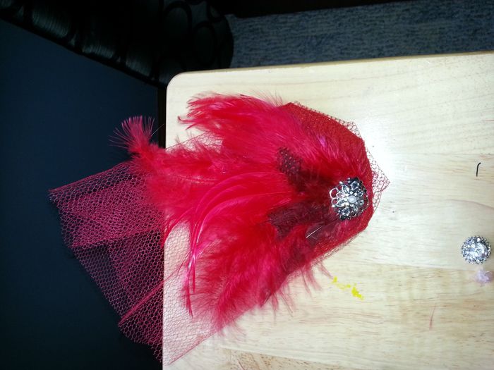 DIY fascinator