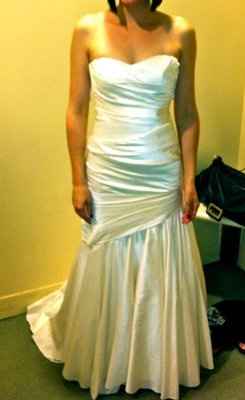 Show me your dress with you vs the model!