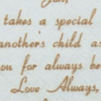 Wedding gift saying for step father/basically adoptive dad. - 2