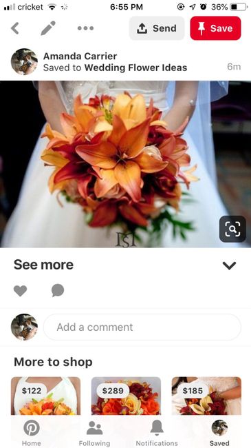 Fall Wedding Bouquet - 1