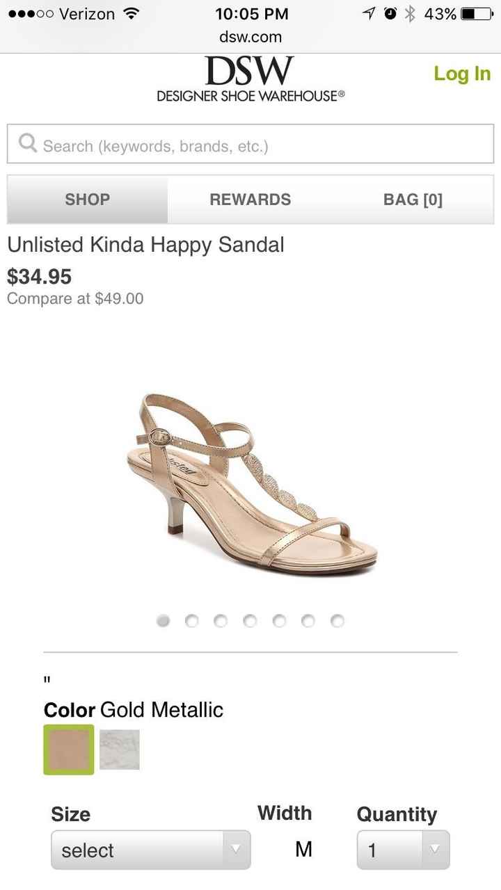 Wedding shoes