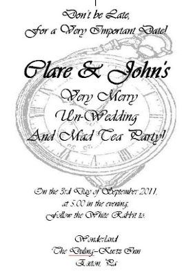 DIYed my invites!  Pics!
