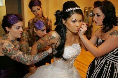 Tattooed Brides !!??!!