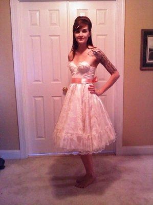 PINK Wedding Dress!?