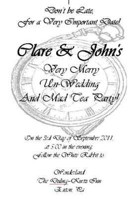 DIYed my invites!  Pics!