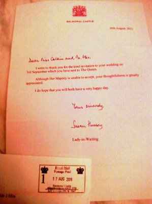 Obama AND the Queen RSVPed!