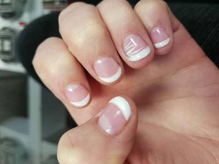 Nails: regular french or ombre french?