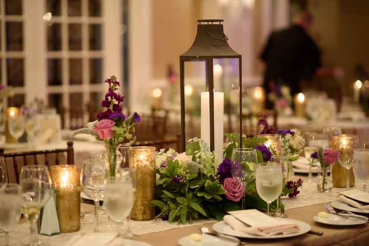 1st attempt at centerpieces... thoughts?