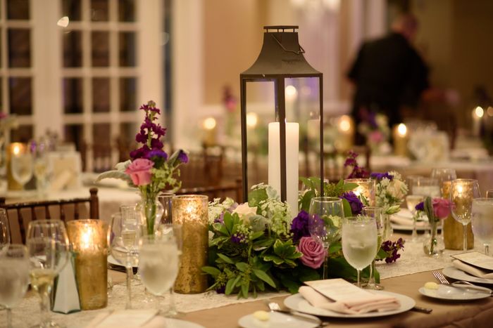 1st attempt at centerpieces... thoughts?