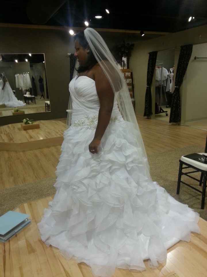 how do i bustle my dress???