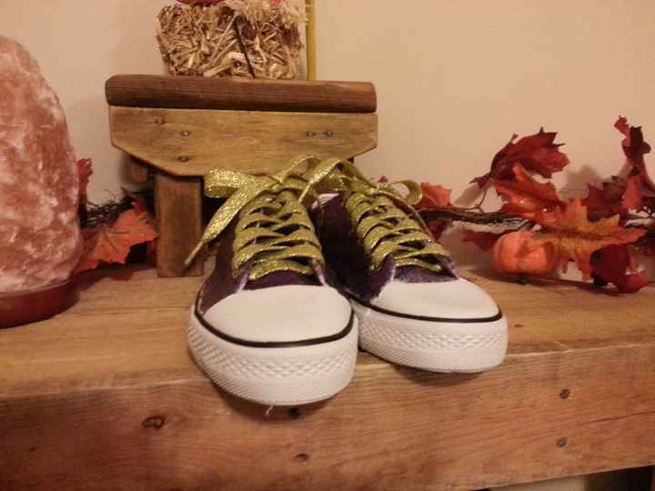 *DIY* Wedding Sneakers are DONE!!! * PICS!!!
