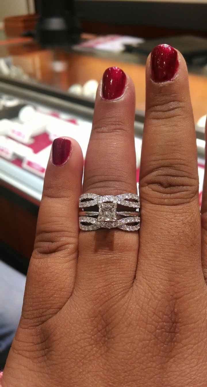 Show me your shoes and wedding band!!!!!!! I WANT TO SEE!!!!! =)