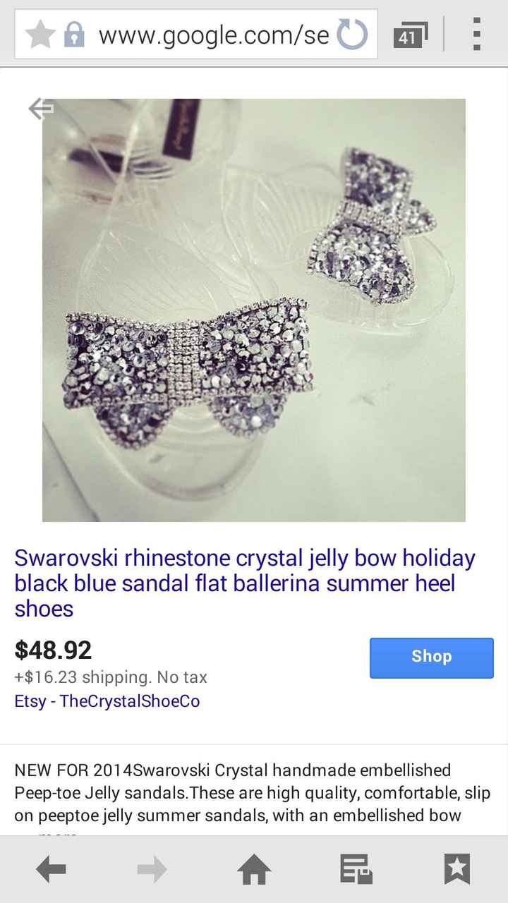 First wedding Etsy purchase