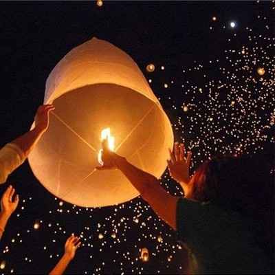 6-pack sky lanterns