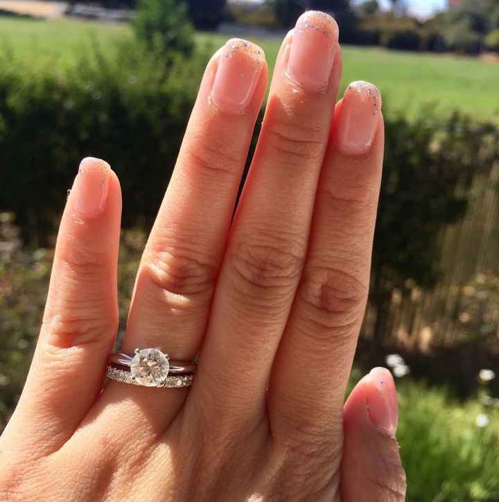 Post your wedding rings, woot!