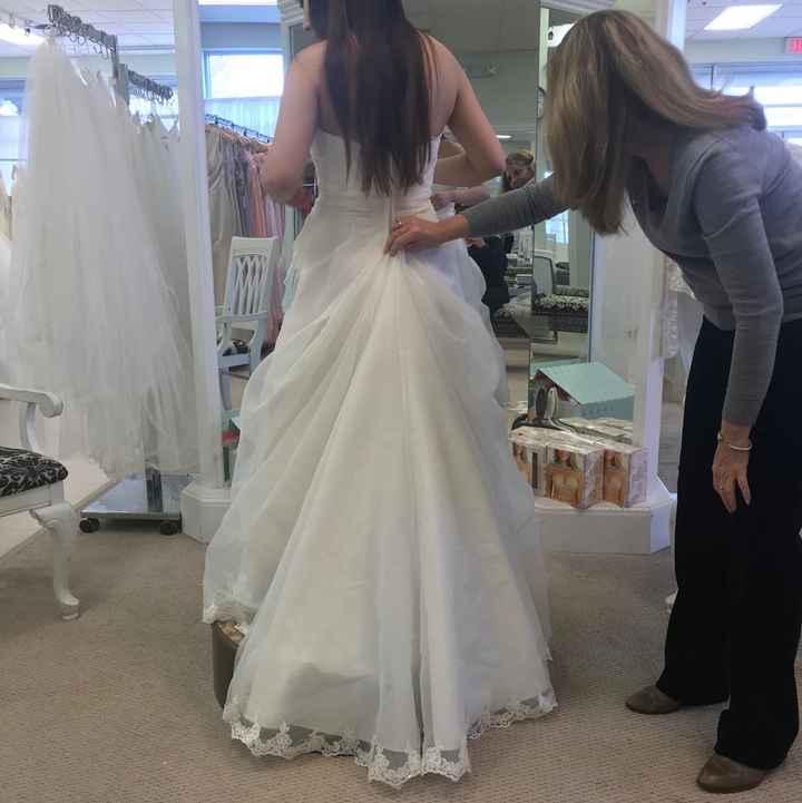  Second thoughts on dress - 2