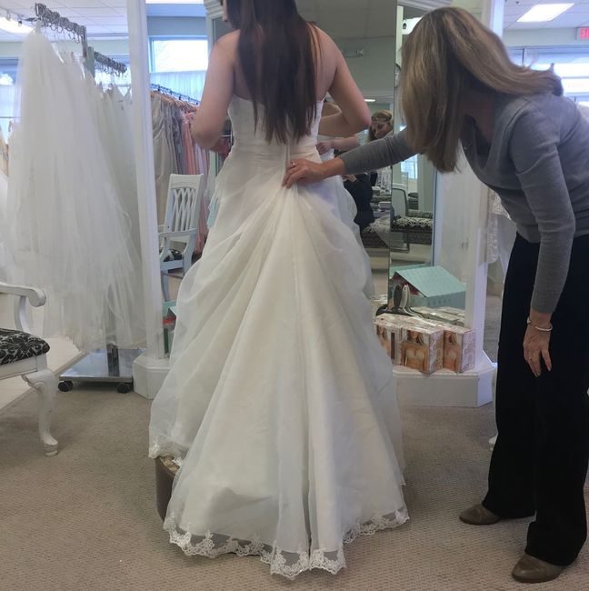  Second thoughts on dress - 2