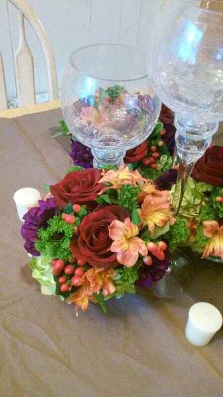 Centerpiece mock-up!  **Pics**