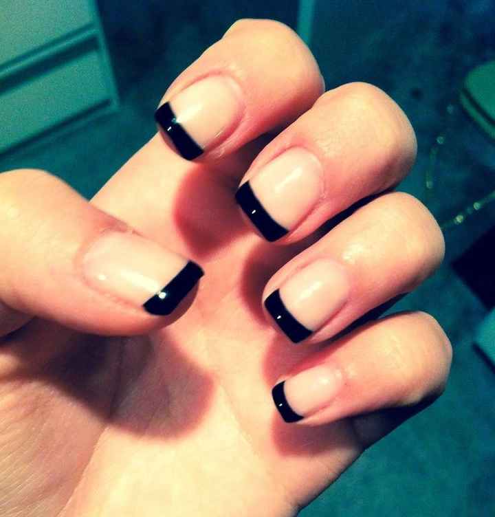 Wedding nails-what are you doing?