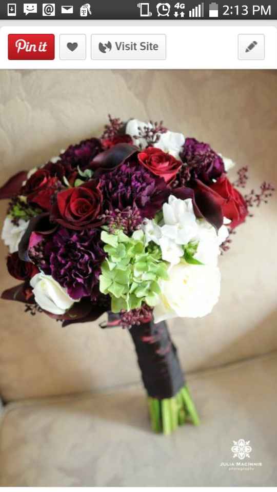 Finished my brooch bouquet! Pictures as promised!