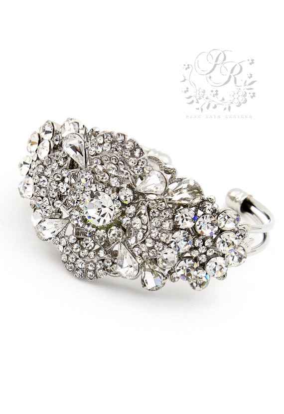 chunky rhinestone bracelet (little update)