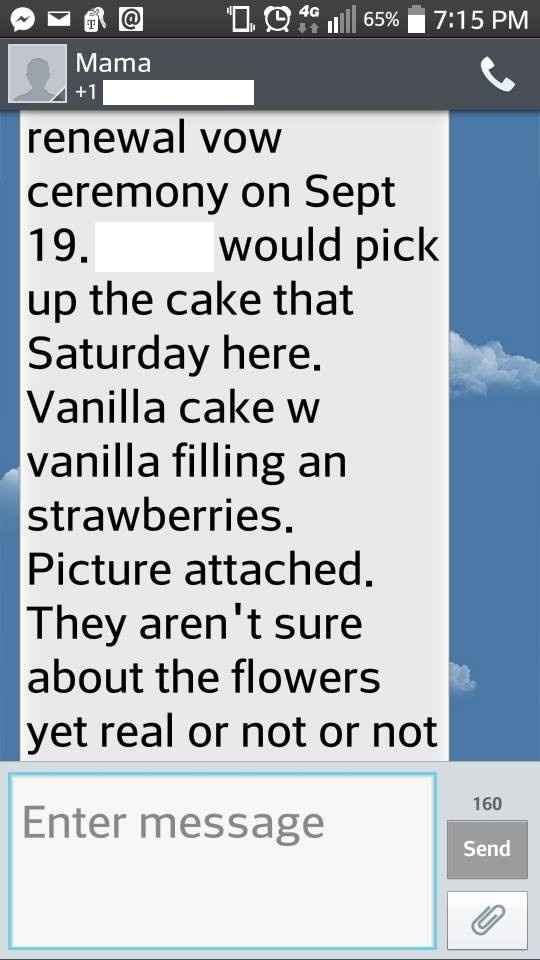 Kind of just want to punch her in the head...*Update in comments.