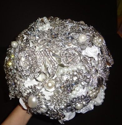Bouquet with broaches?