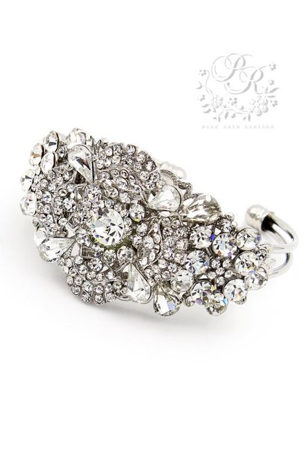 chunky rhinestone bracelet (little update)