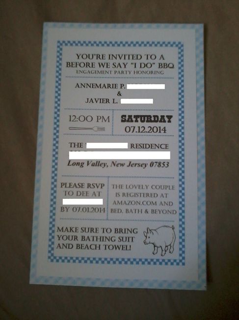 How does this invite look? *UPDATED WITH NEW PIC*
